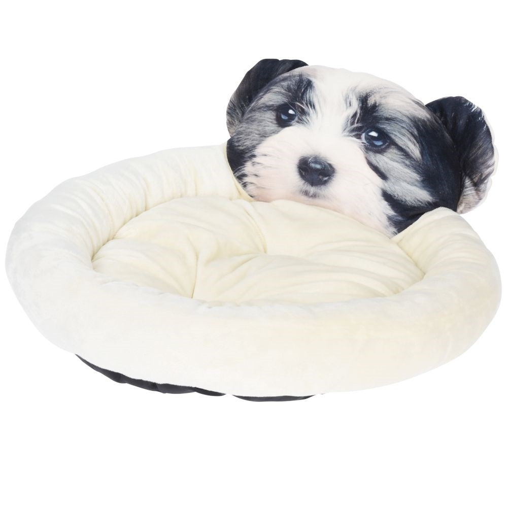 Cozy pet bed 45x45 cm for dog or cat