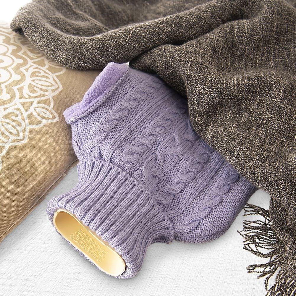 Cozy purple heating pad: relaxation, warmth, relief