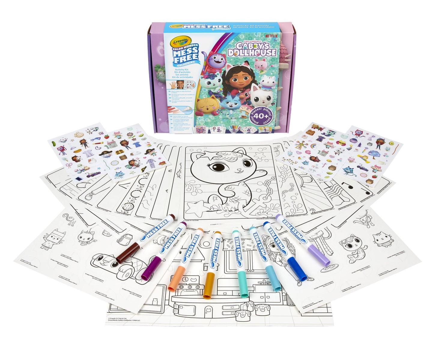 Crayola Color Wonder Activity Kit Gabby