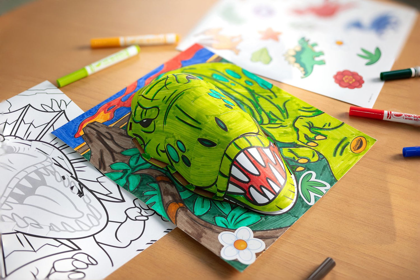 Crayola Pops 3D Dinosaurs