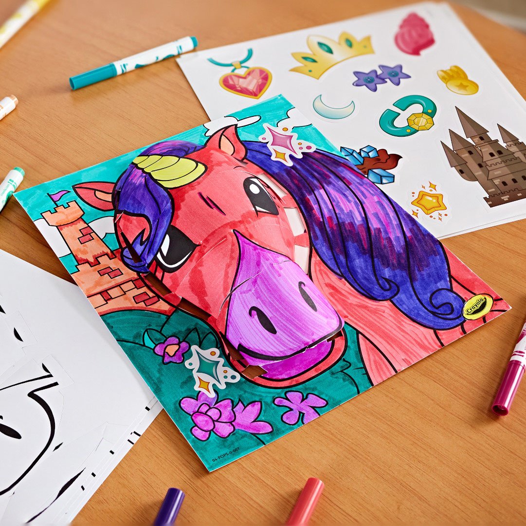 Crayola Pops 3D Unicorn