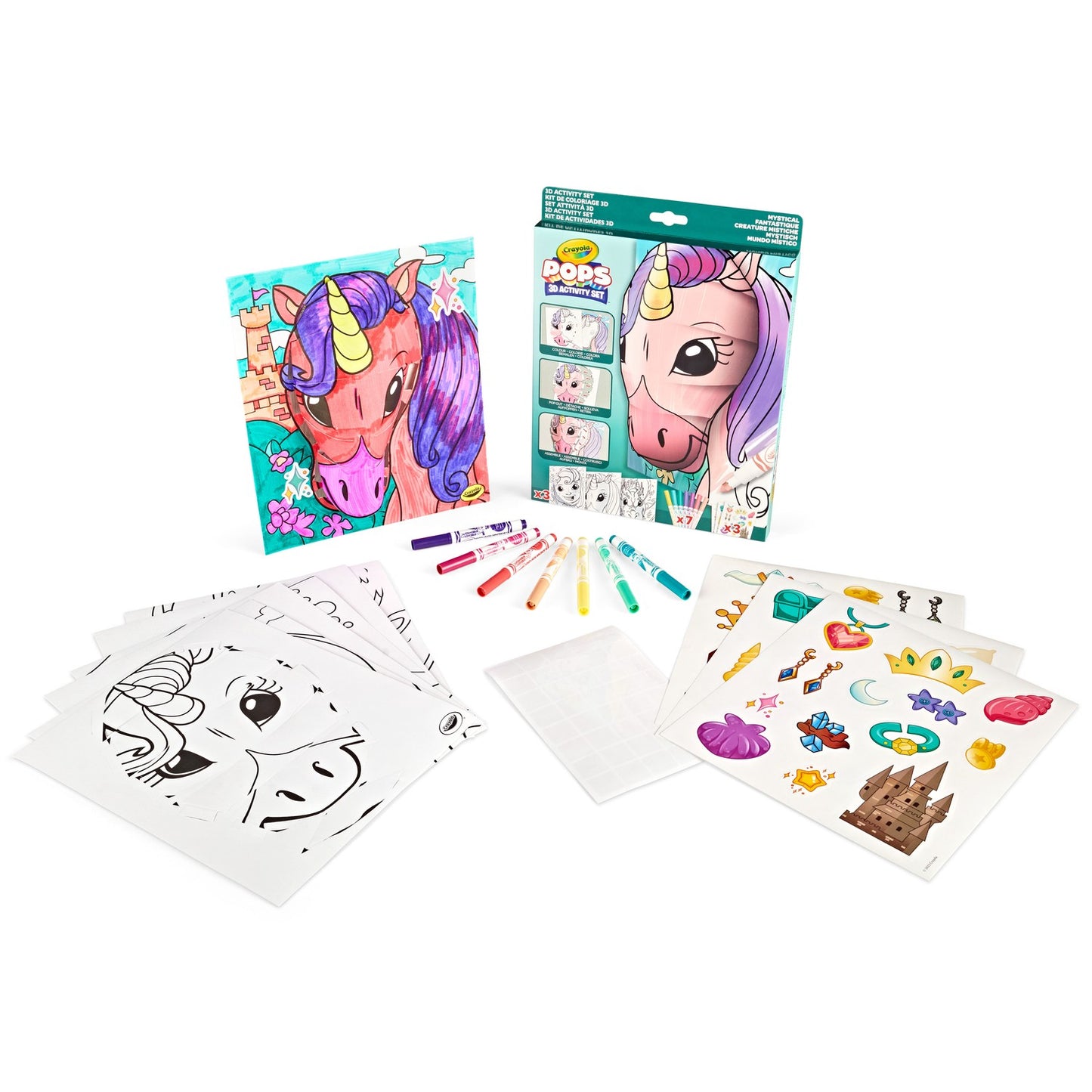 Crayola Pops 3D Unicorn
