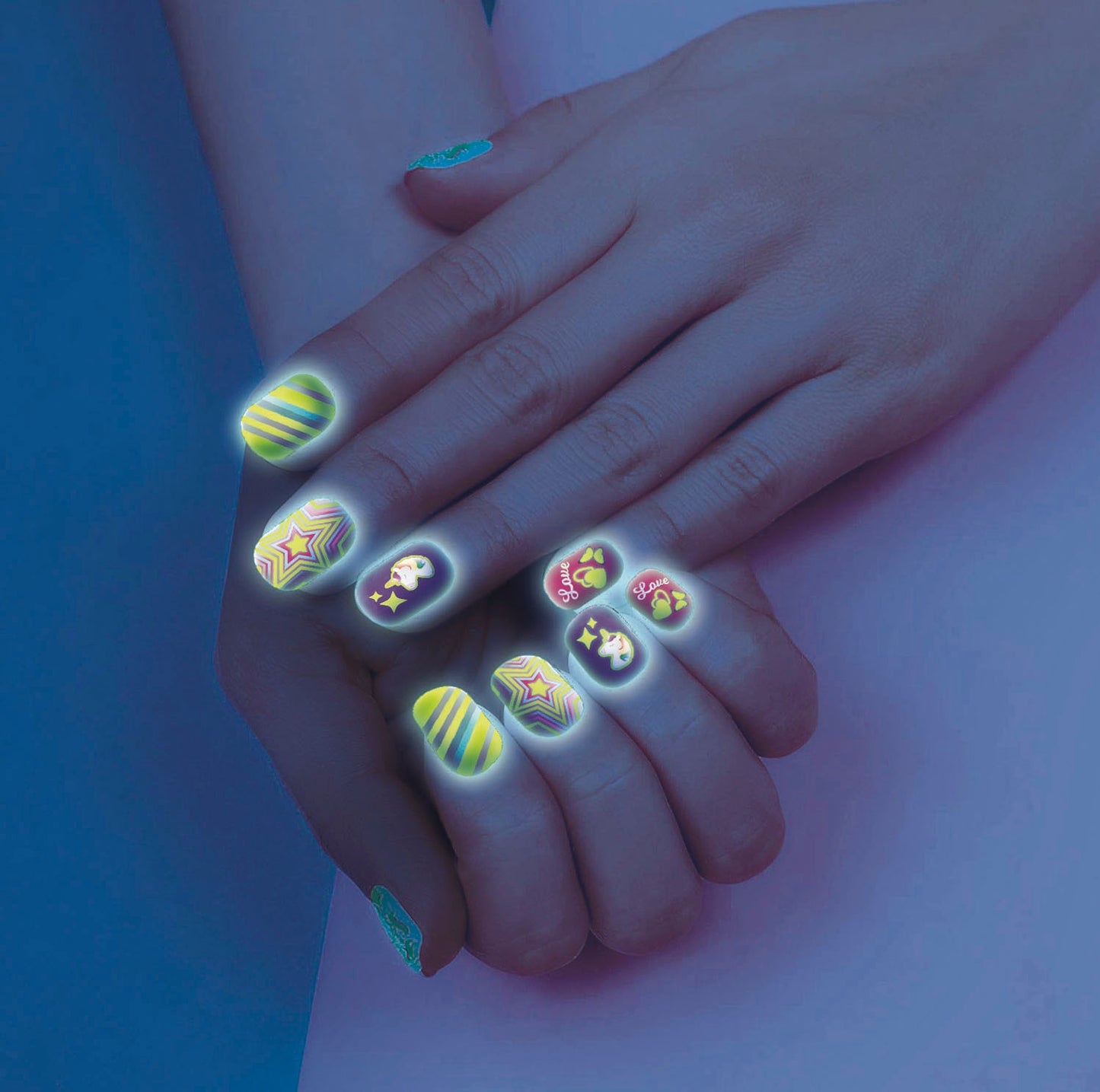 Crazy Chic Nail Art Glow In The Dark