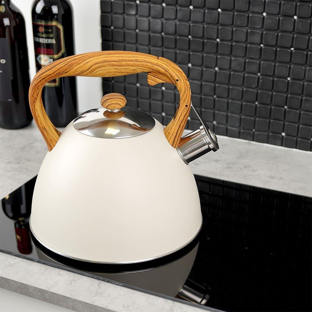 Cream Kettle with Automatic Whistle