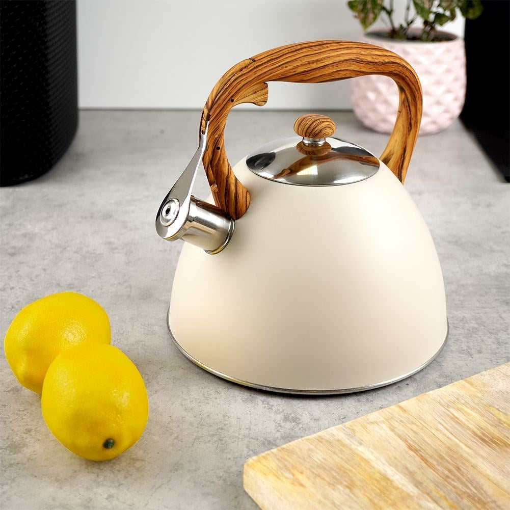 Cream Kettle with Automatic Whistle