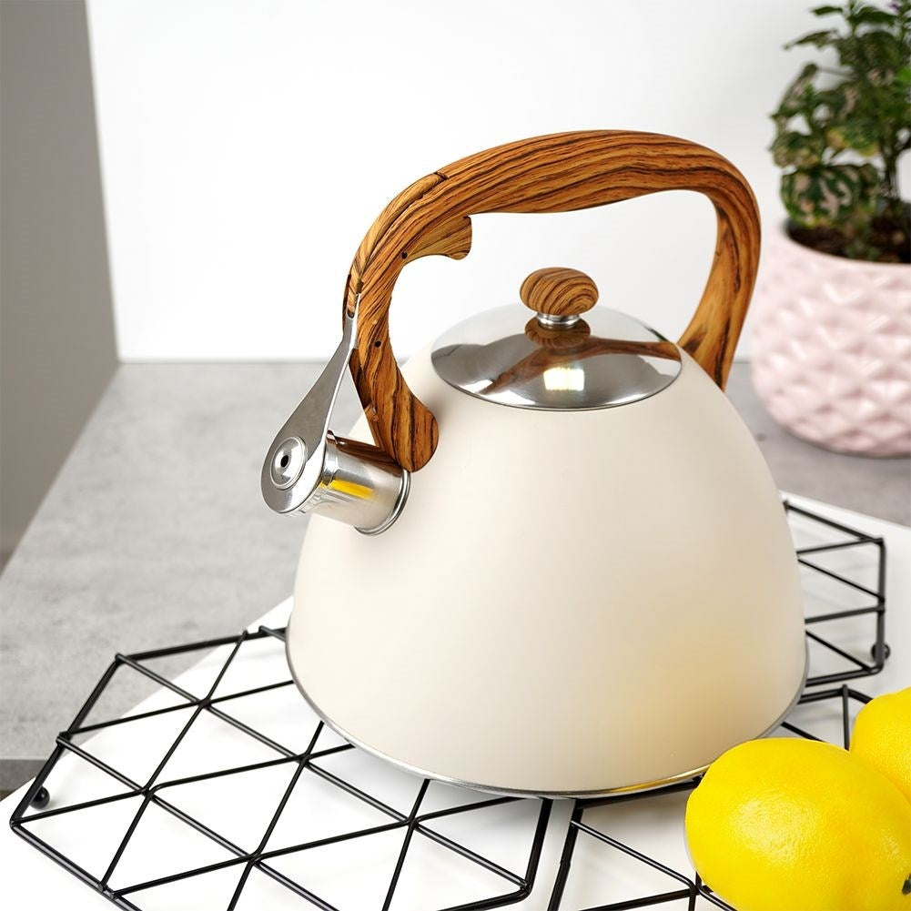 Cream Kettle with Automatic Whistle