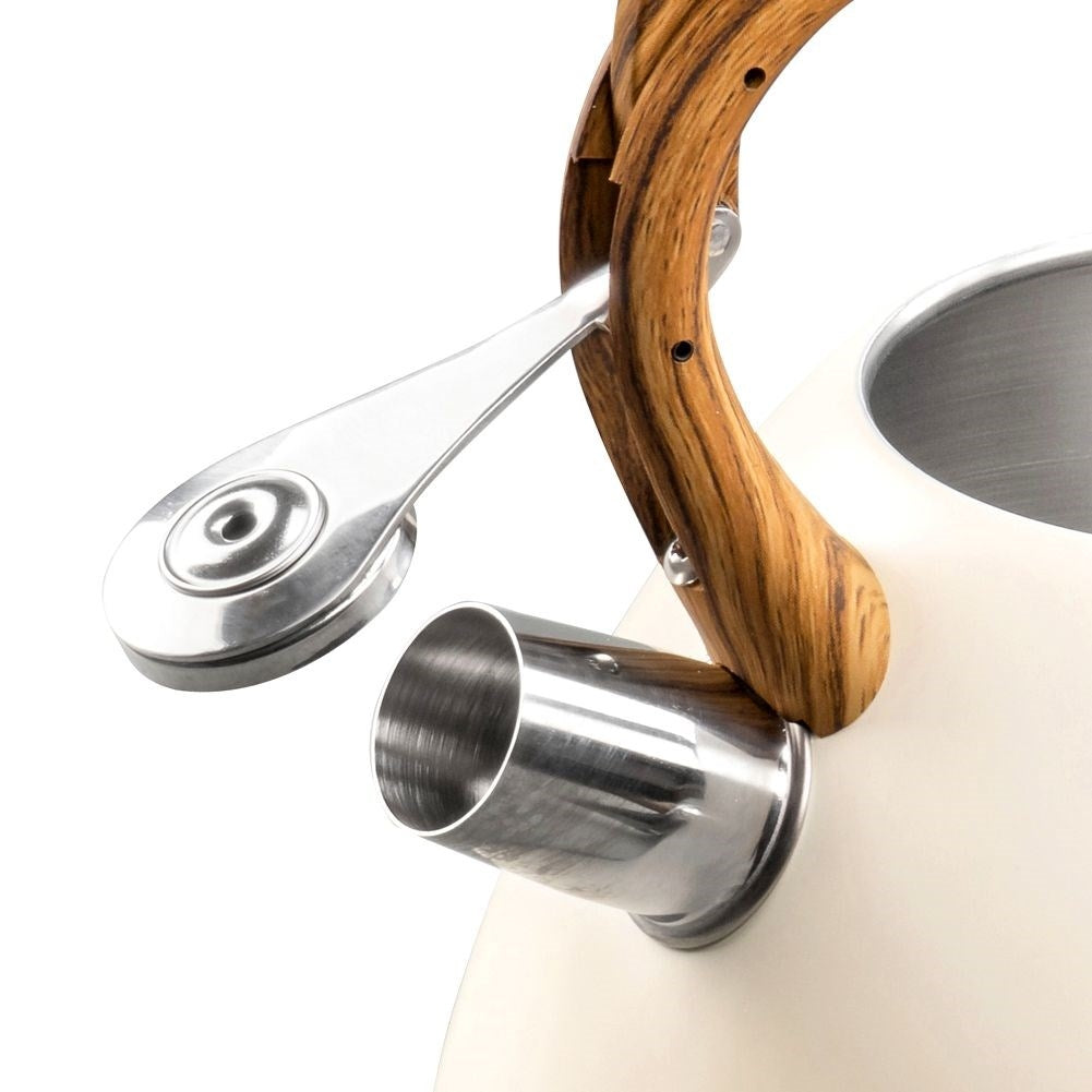 Cream Kettle with Automatic Whistle