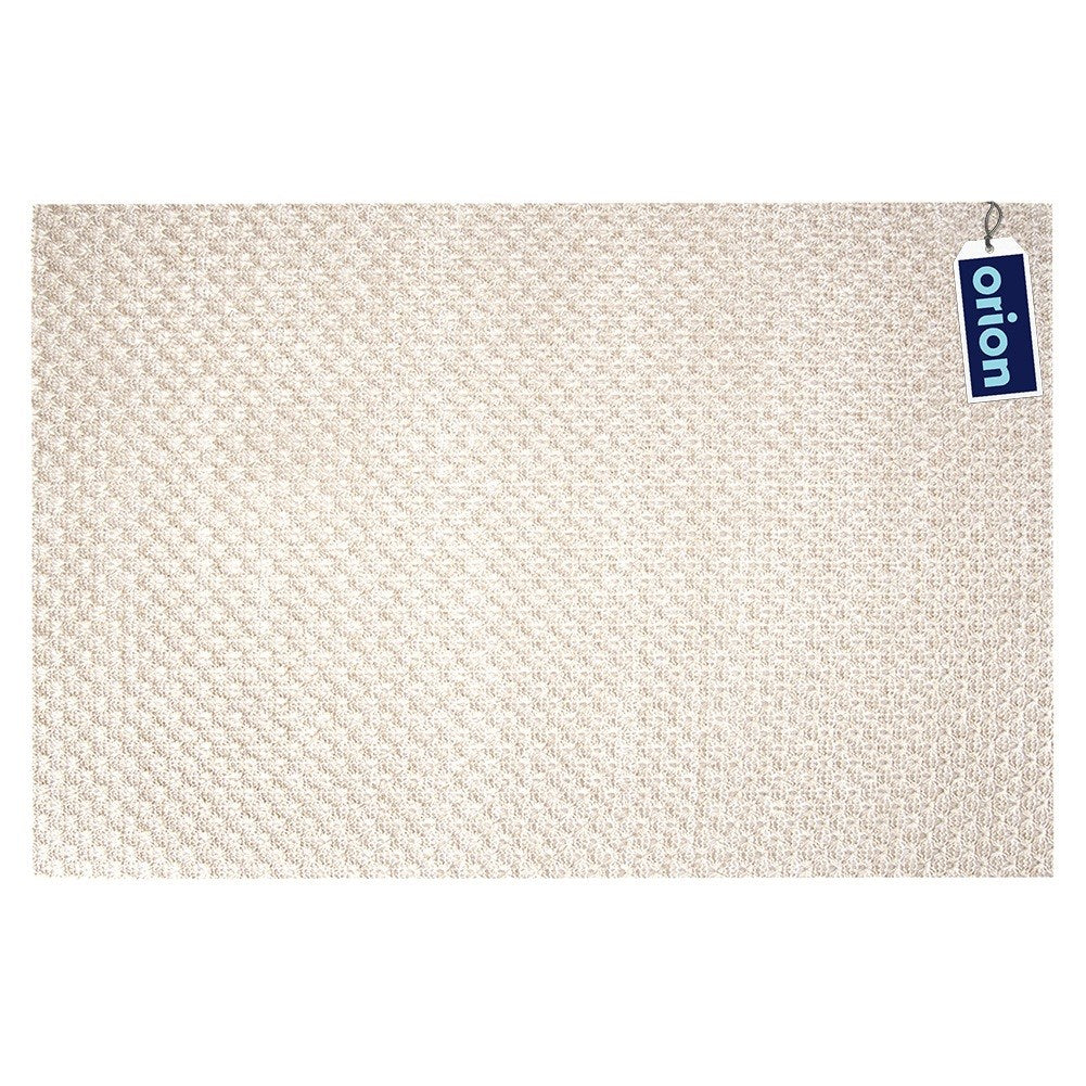 Cream gold table mat 45x30 cm