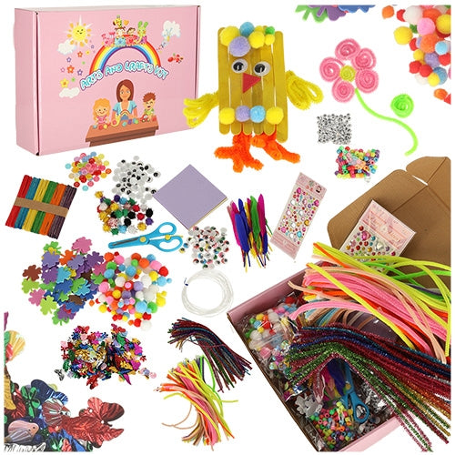 Creative art set for children's handiwork 1200el.