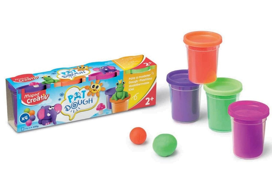 Creativ plastic mass 4x114g 4pcs.