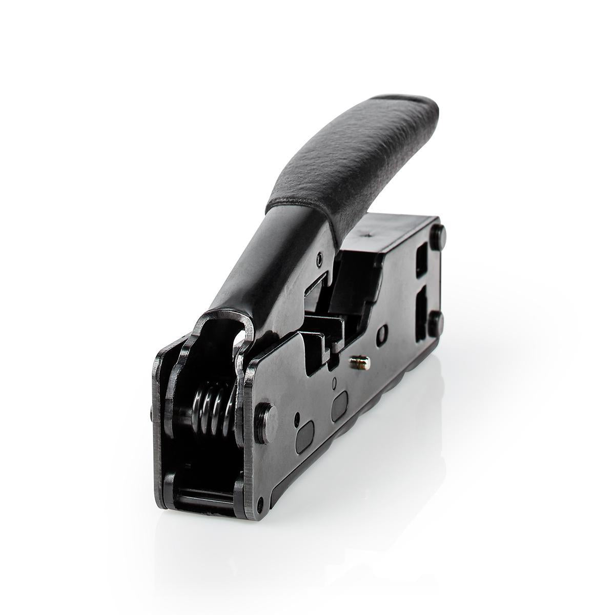 Crimping pliers | CAT5 / CAT5e / CAT6 / CAT6a / CAT7 / RJ12 / RJ45 | Cutting / Pliers | ABS / Steel | Black