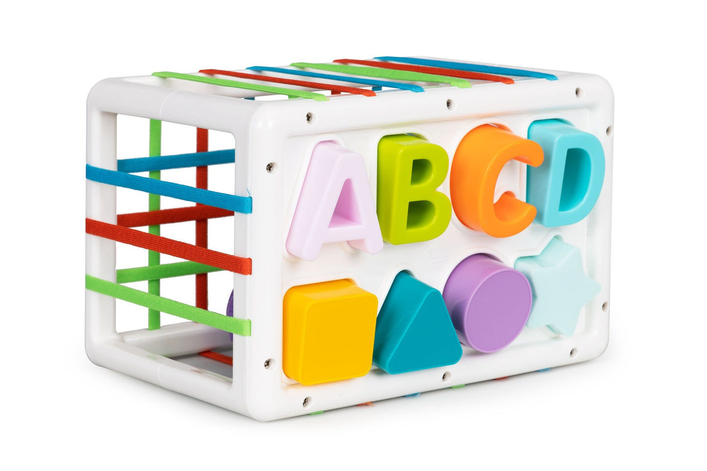 Cube shape sorter for children 14 blocks +18m