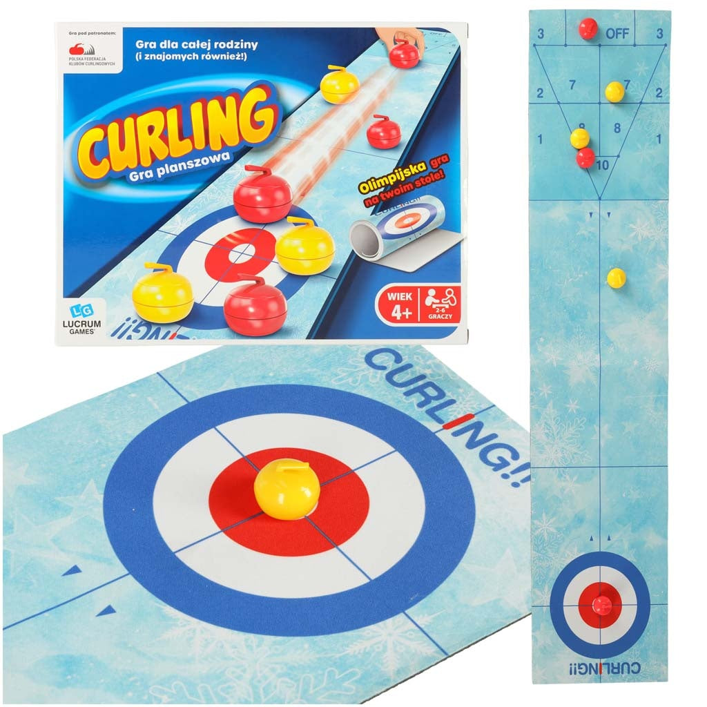 Curling board game LUCRUM GAMES