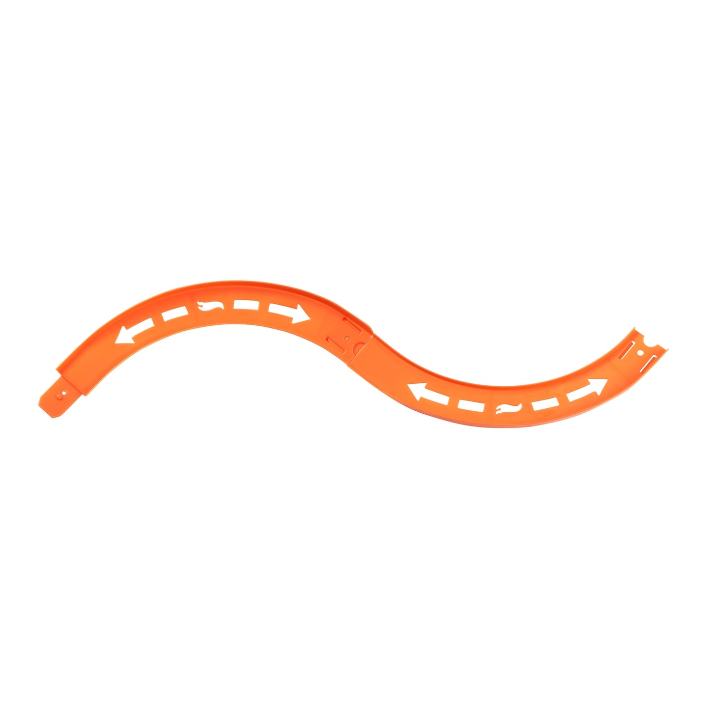 Hot Wheels Curve Track Set, 2 Pieces, 1 Clip