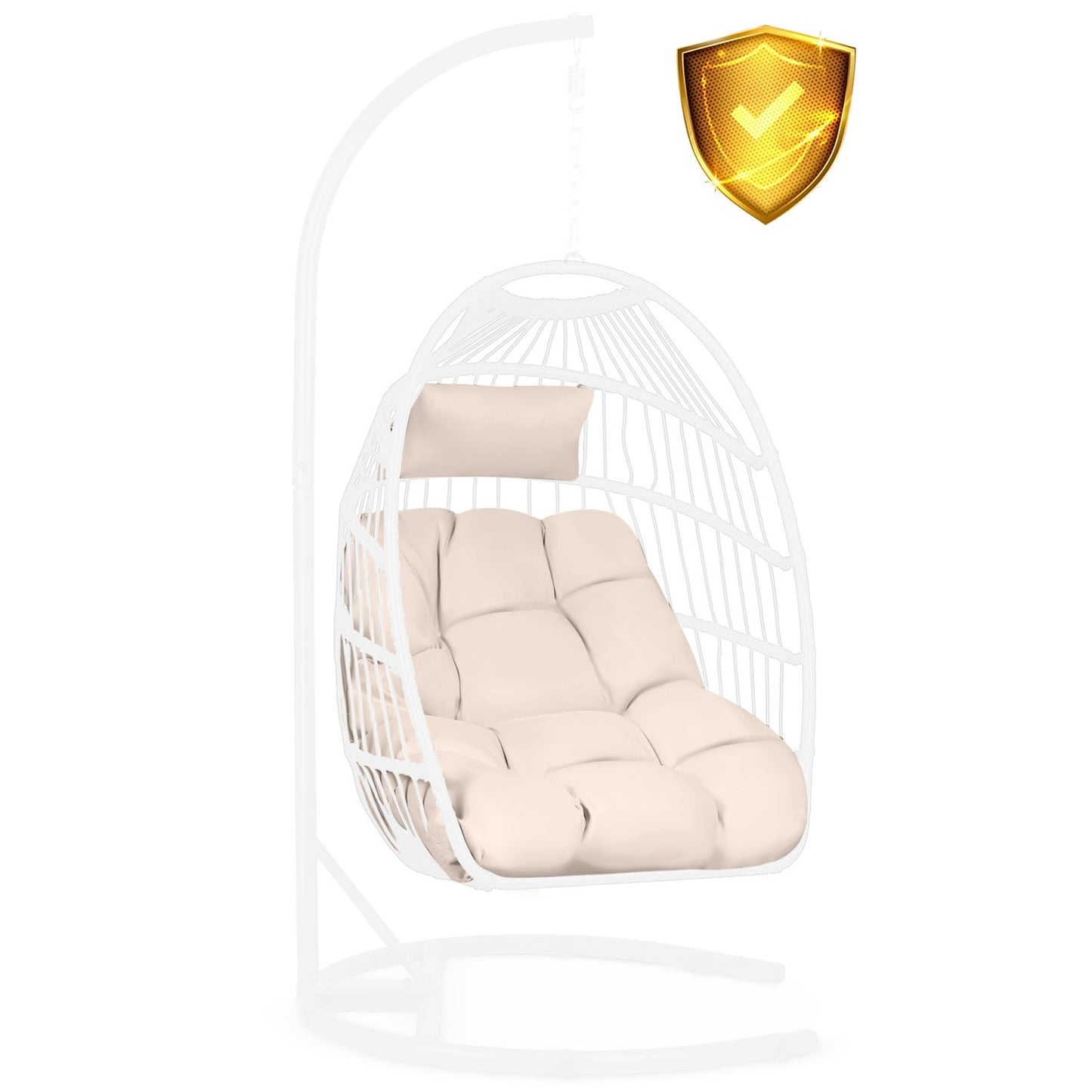 Cushion for hanging chair Luisiana Sofotel ecru