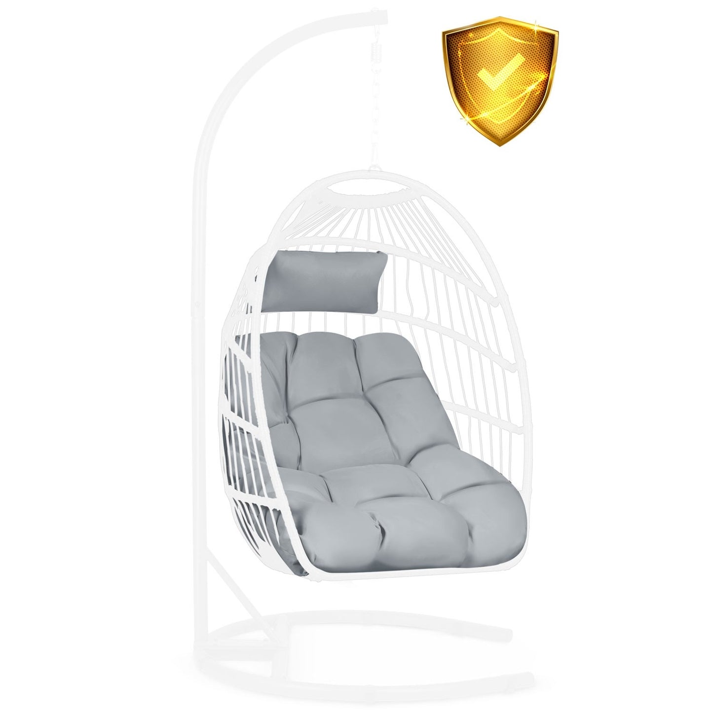 Cushion for hanging chair Luisiana Sofotel gray