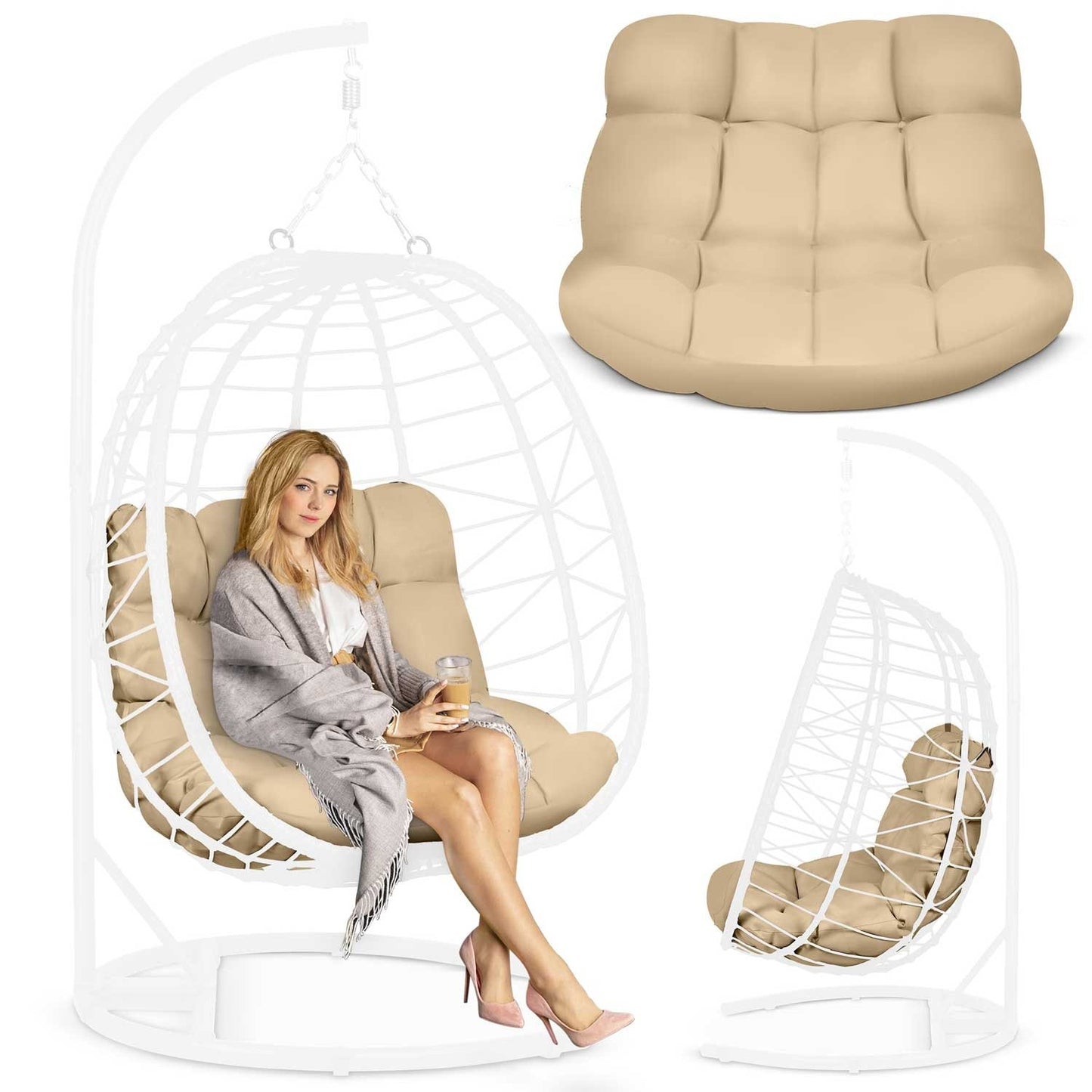 Cushion for hanging chair Tihuana Sofotel beige