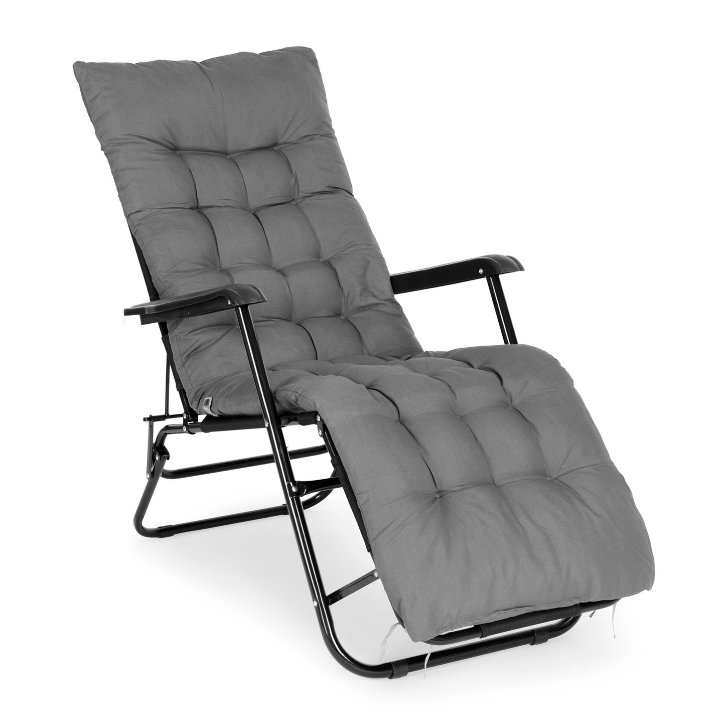 Cushion mattress for a large soft garden lounger 160cm