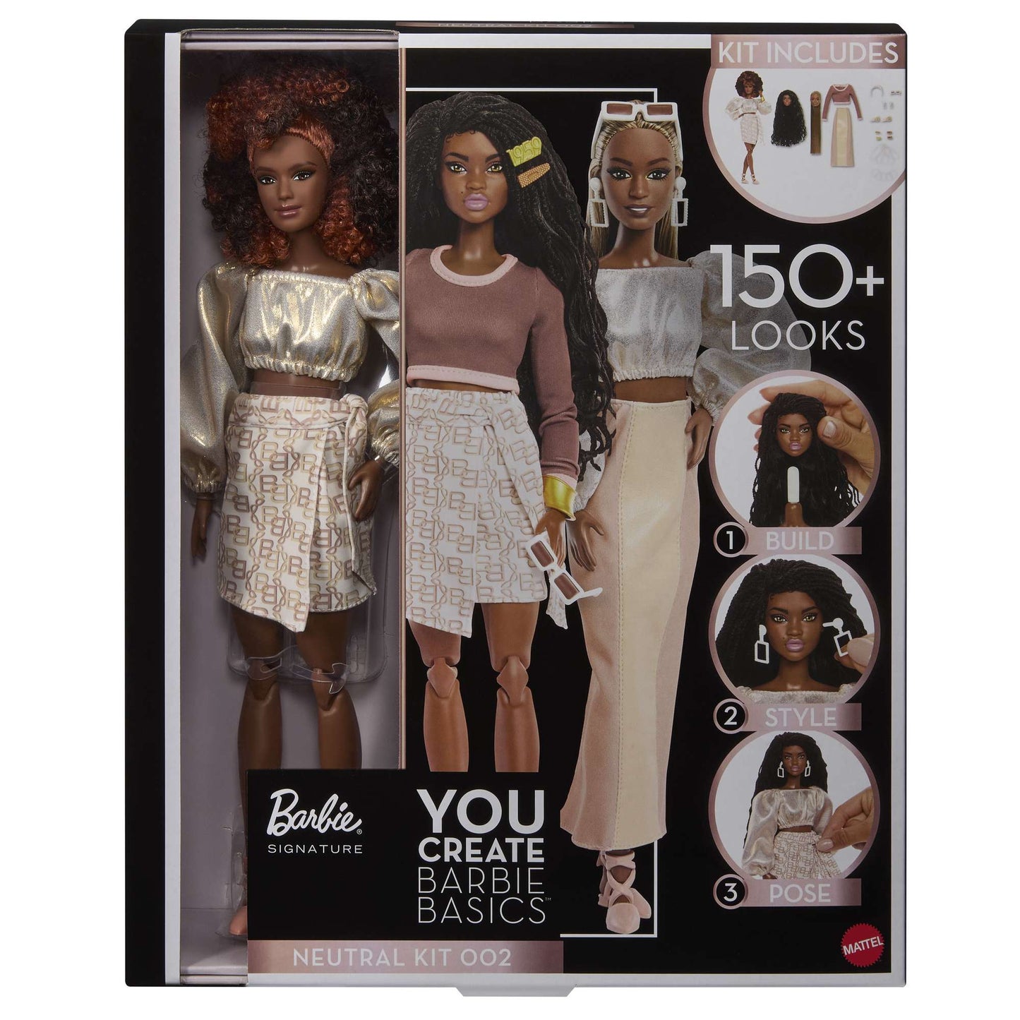 Custom Barbie Collector Doll Set with Interchangeable Heads