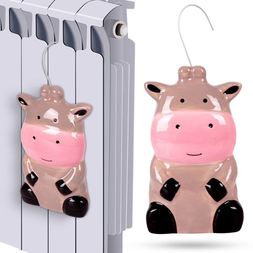 Cute ceramic cow humidifier for the children's room