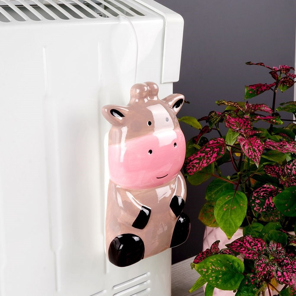 Cute ceramic cow humidifier for the children's room