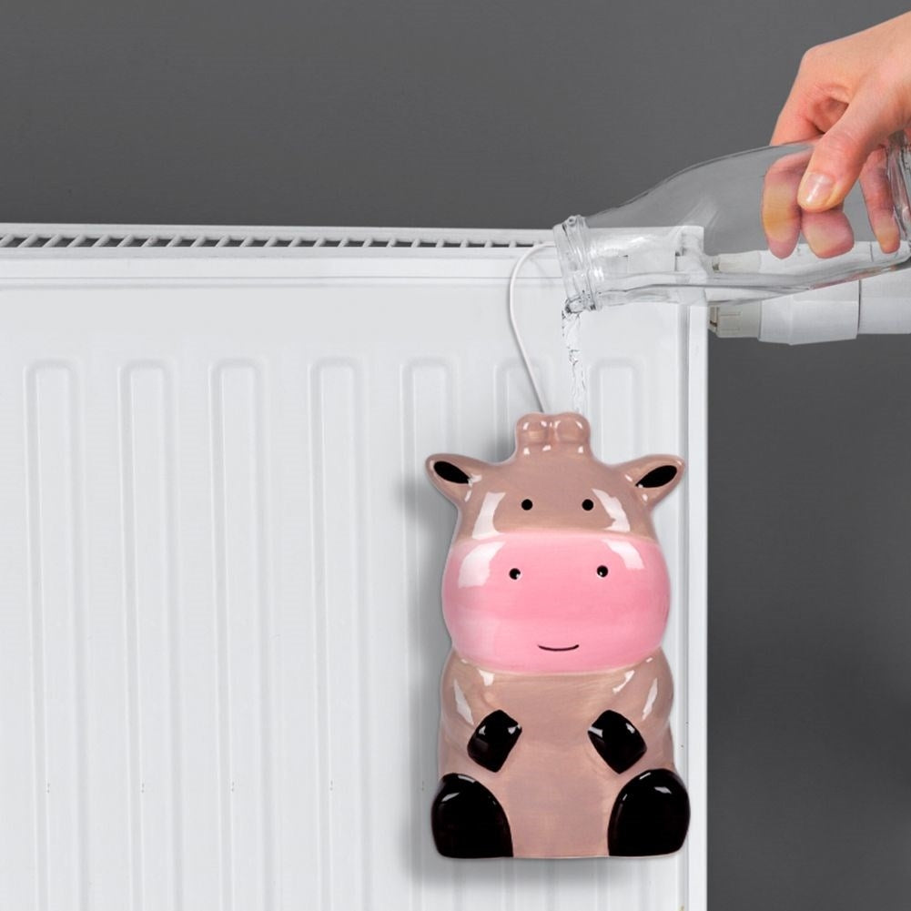 Cute ceramic cow humidifier for the children's room