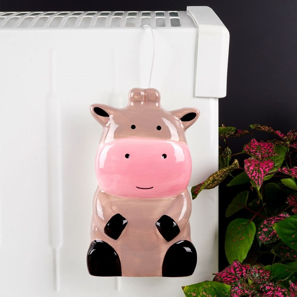 Cute ceramic cow humidifier for the children's room