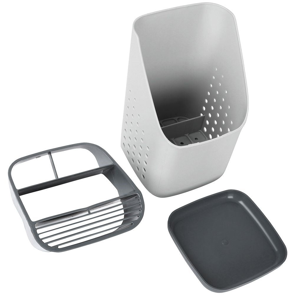 Cutlery and kitchen utensil container, spacious and practical
