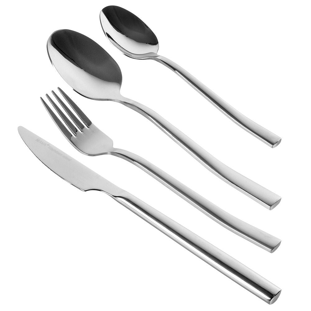 Cutlery in Stainless Steel for 6 People