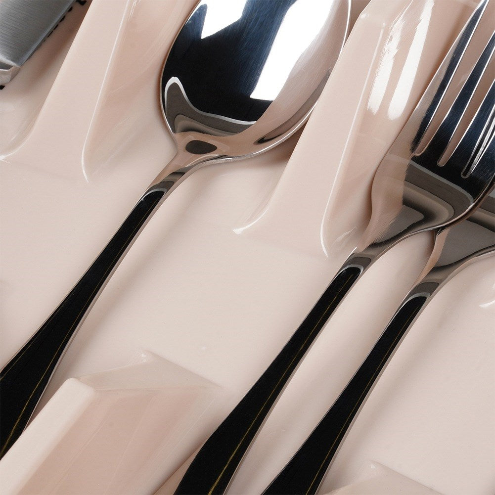 Cutlery insert for drawer beige MISTY 33.5 cm