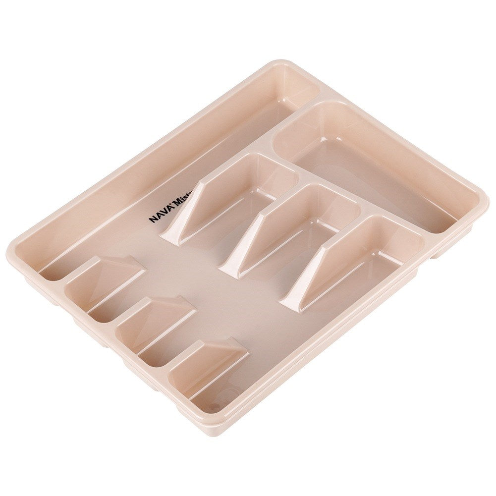 Cutlery insert for drawer beige MISTY 33.5 cm