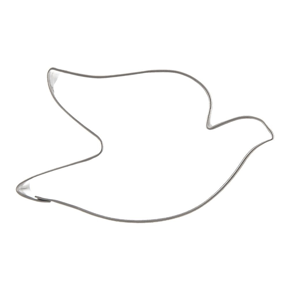 Cut-out form dove: stainless steel, dishwasher safe