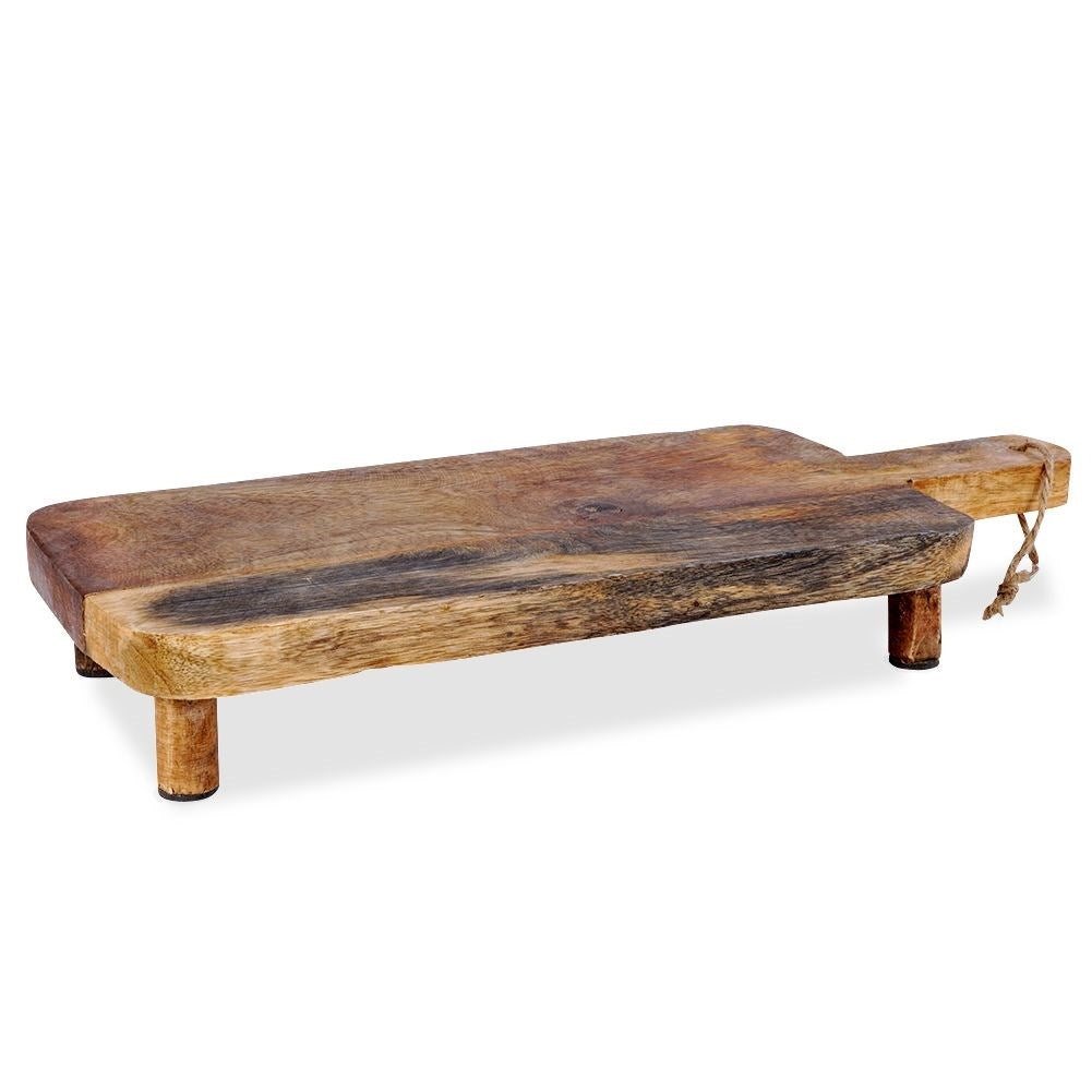 Cutting Board & Serving Tray in Mango Wood with Handle
