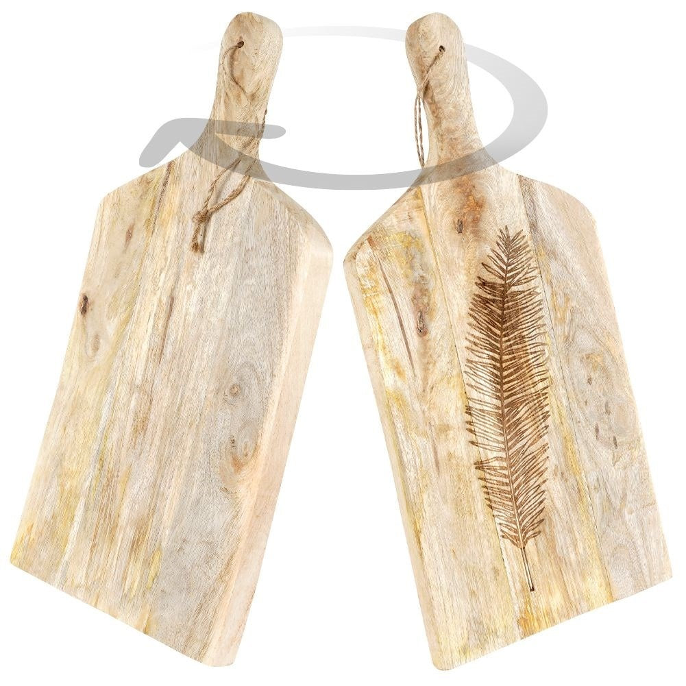 Cutting Board & Serving Tray in Mango Wood with Handle