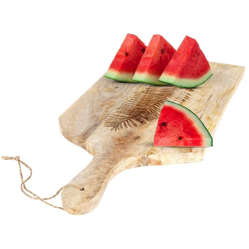 Cutting Board & Serving Tray in Mango Wood with Handle