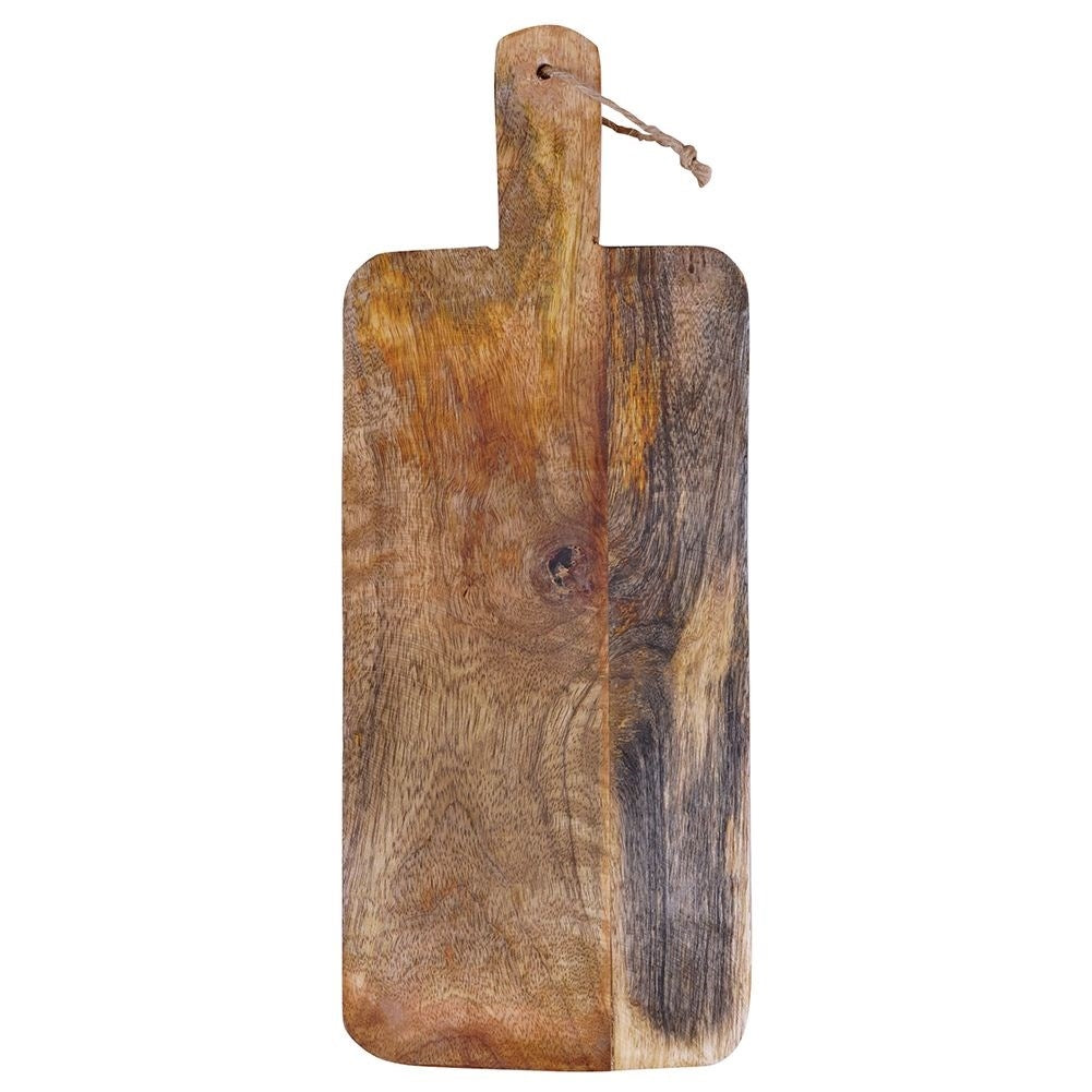 Cutting Board & Serving Tray in Mango Wood with Handle