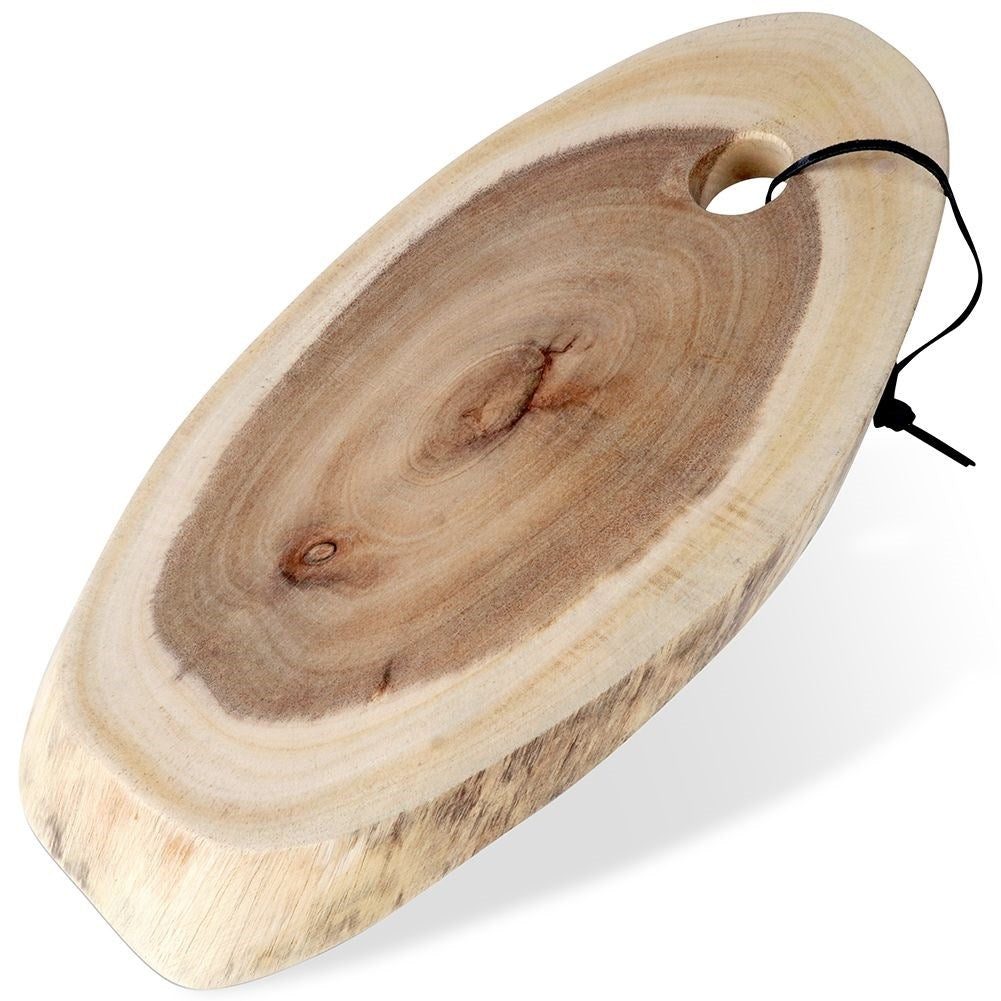 Cutting Board & Serving Tray in Natural Acacia Wood