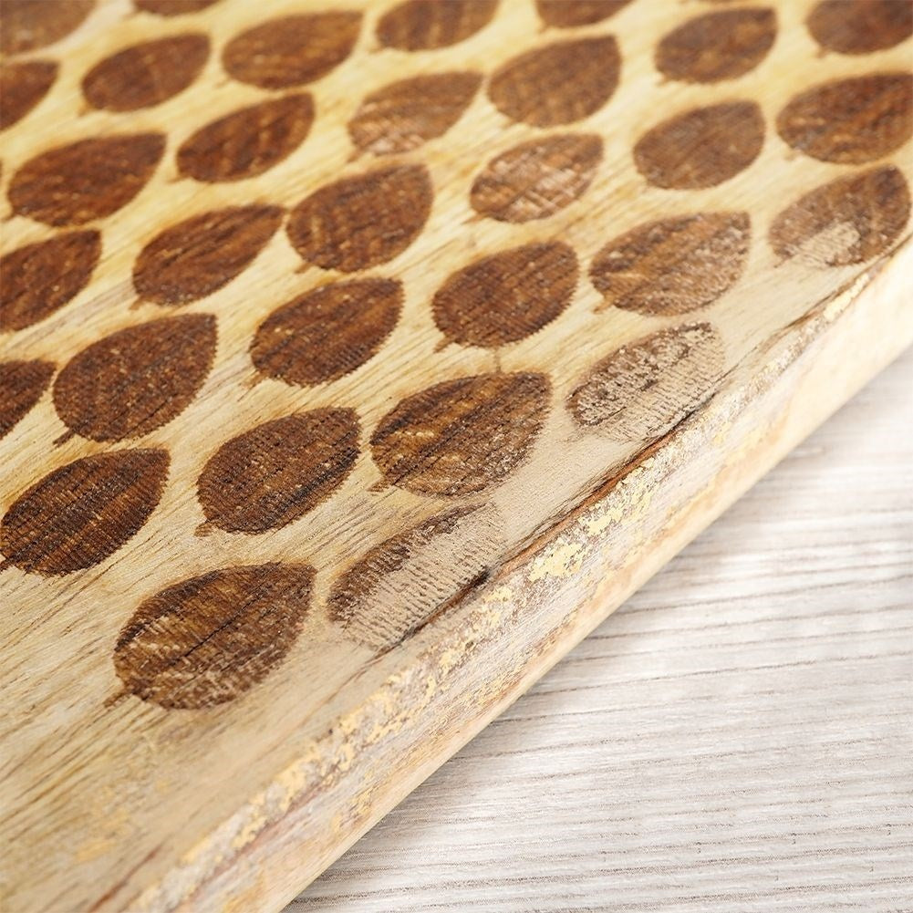 Cutting Board and Serving Tray in Exotic Mango Wood
