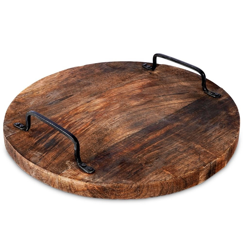 Cutting Board in Exotic Mango Wood with Aged Look