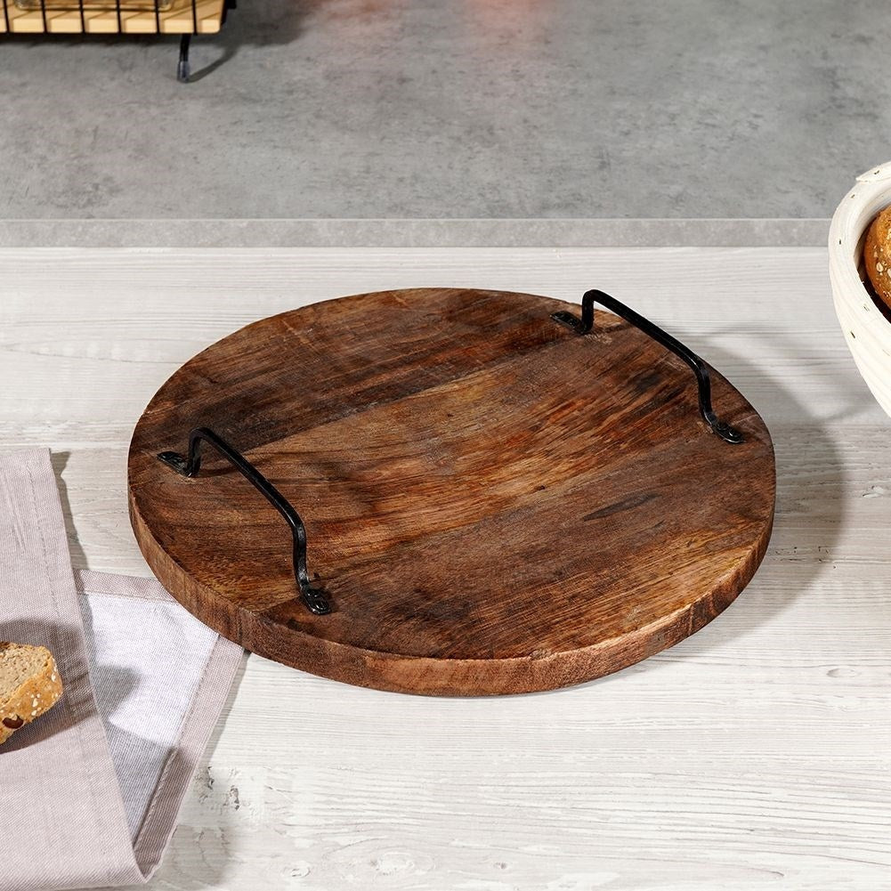 Cutting Board in Exotic Mango Wood with Aged Look