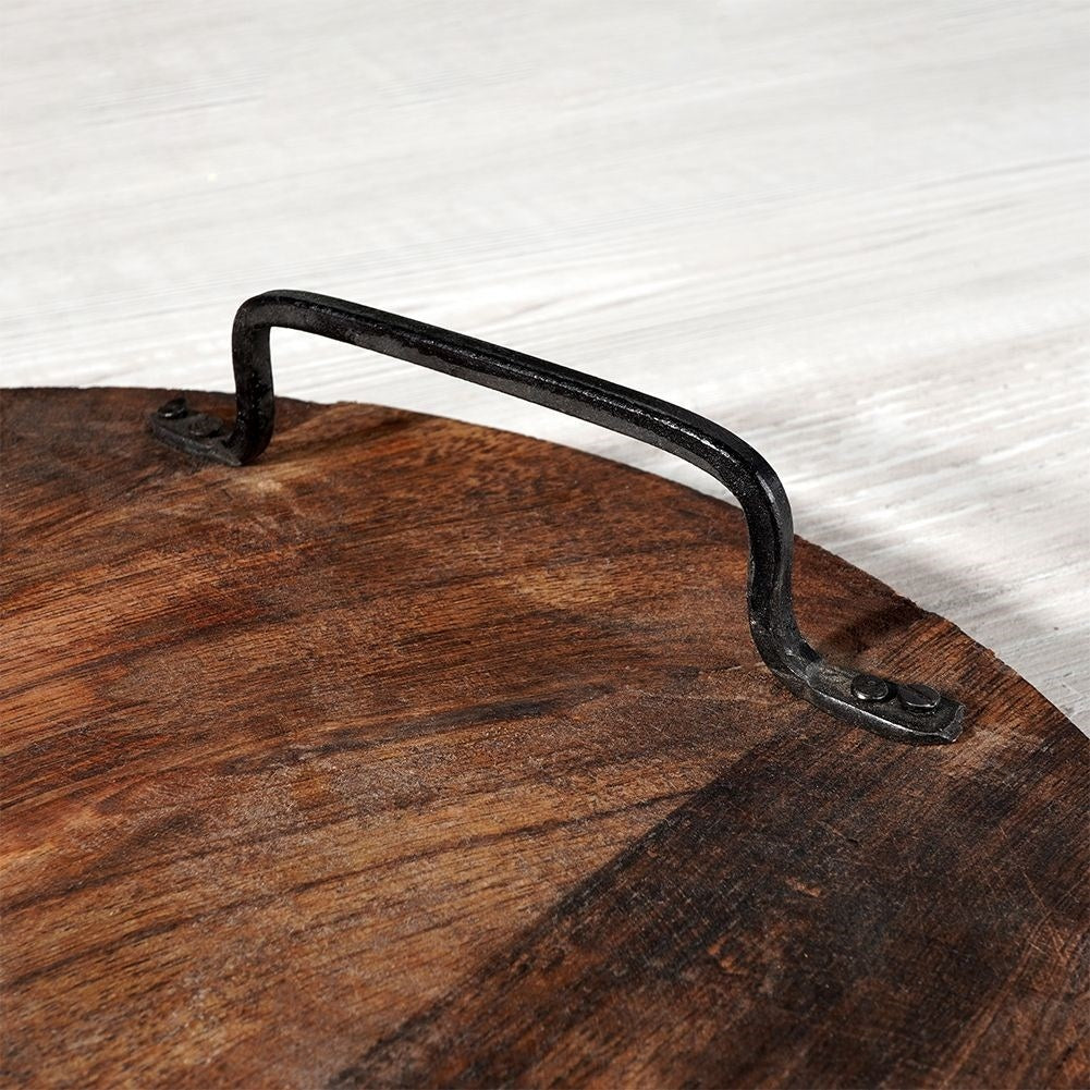 Cutting Board in Exotic Mango Wood with Aged Look