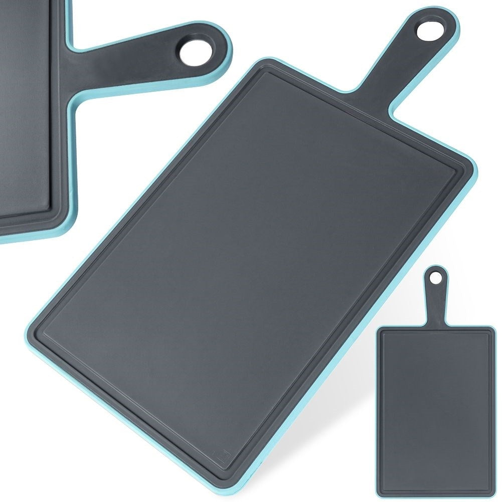 Cutting Board in Gray Plastic - Durable and Odor Free for the Kitchen