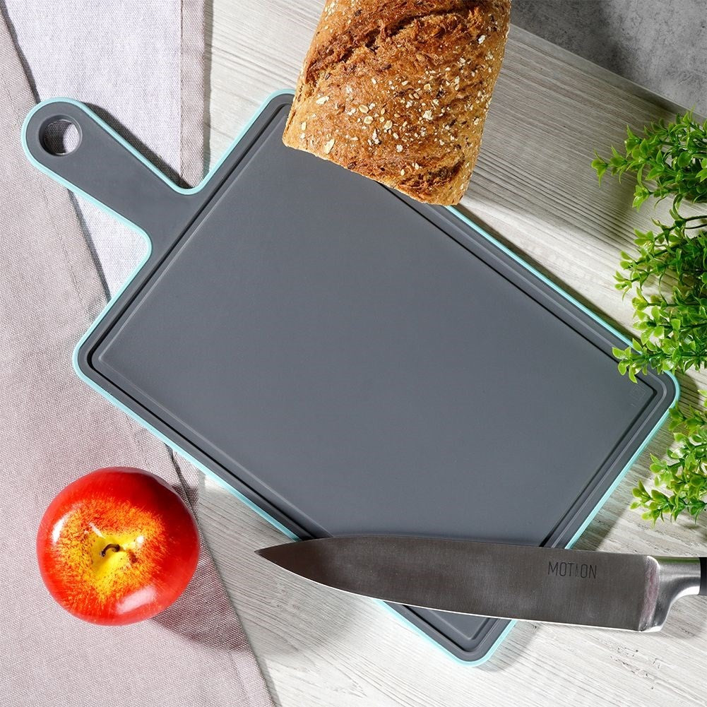 Cutting Board in Gray Plastic - Durable and Odor Free for the Kitchen