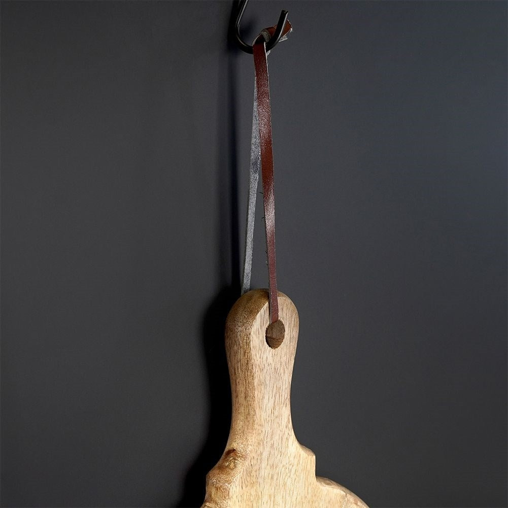 Cutting and serving board in durable mango wood