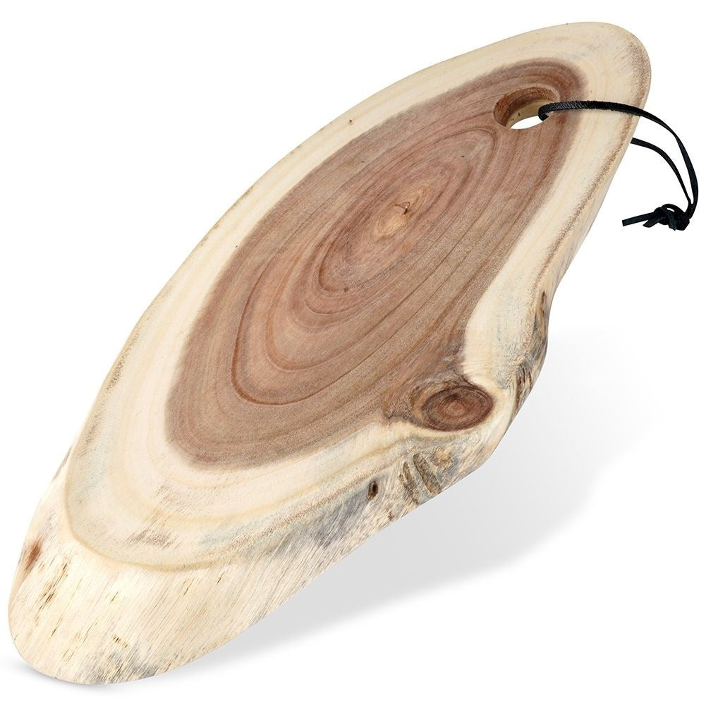 Cutting board and serving tray in durable acacia wood