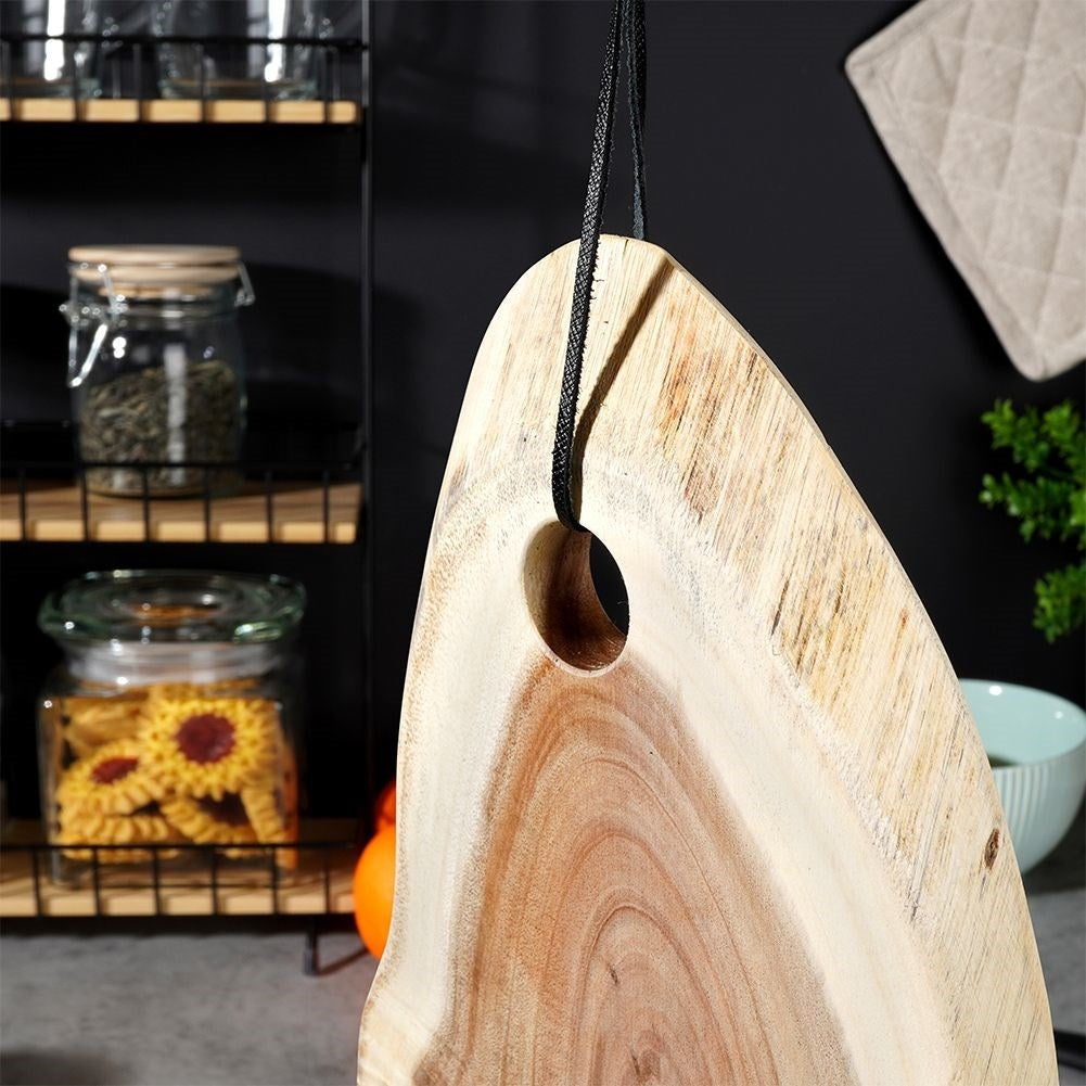 Cutting board and serving tray in durable acacia wood
