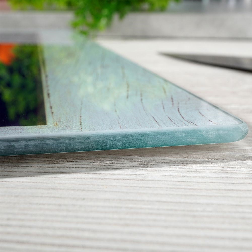 Cutting board in Tempered Glass - Hygienic and Practical