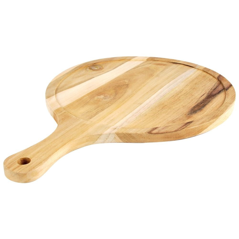 Cutting board in durable acacia wood with practical handle