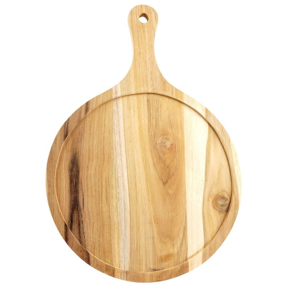 Cutting board in durable acacia wood with practical handle