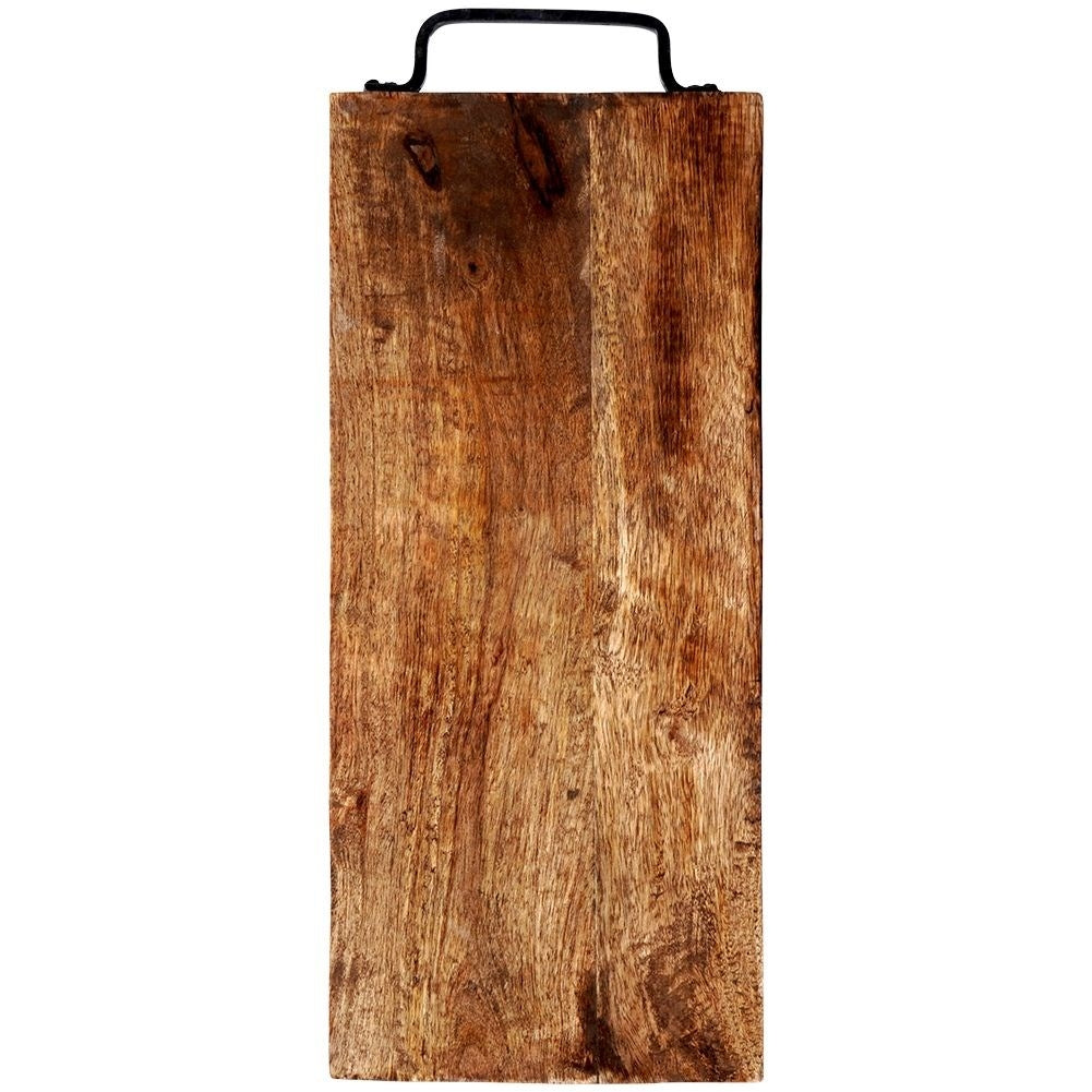 Cutting board in high-quality exotic mango wood